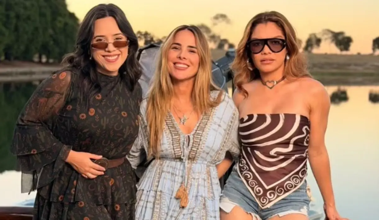 Gravações de 'Poderosas do Cerrado' na fazenda de Zezé di Camargo em Goiás reúnem Wanessa e Day & Lara