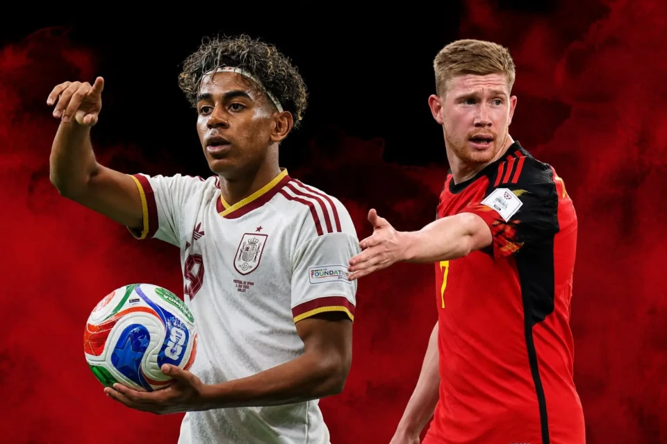 Espanha e Bélgica medem forças às 16h em busca de uma vaga na semifinal diante da França