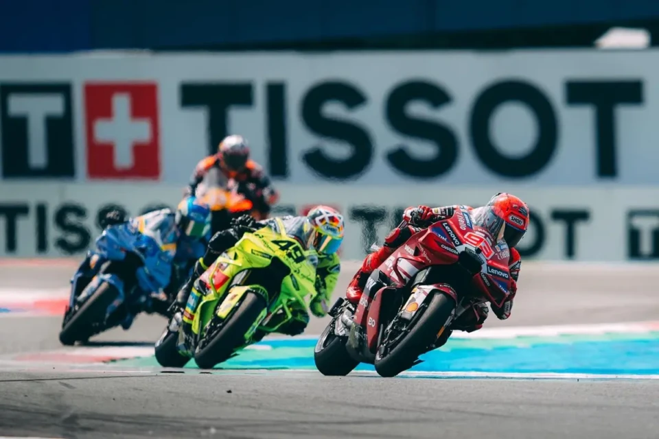 Marc Márquez durante atividade da MotoGP
