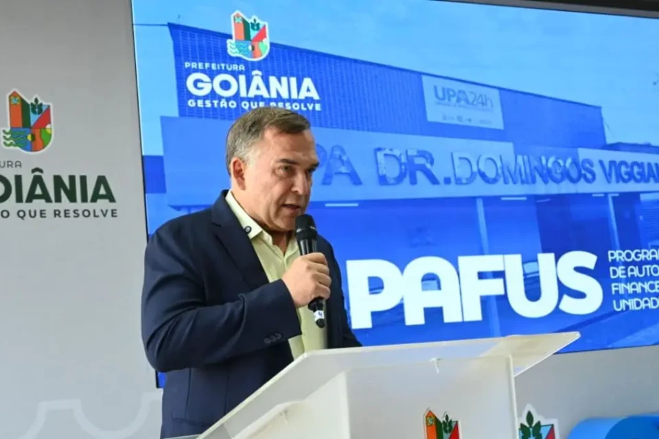Sandro Mabel no lançamento do Pafus