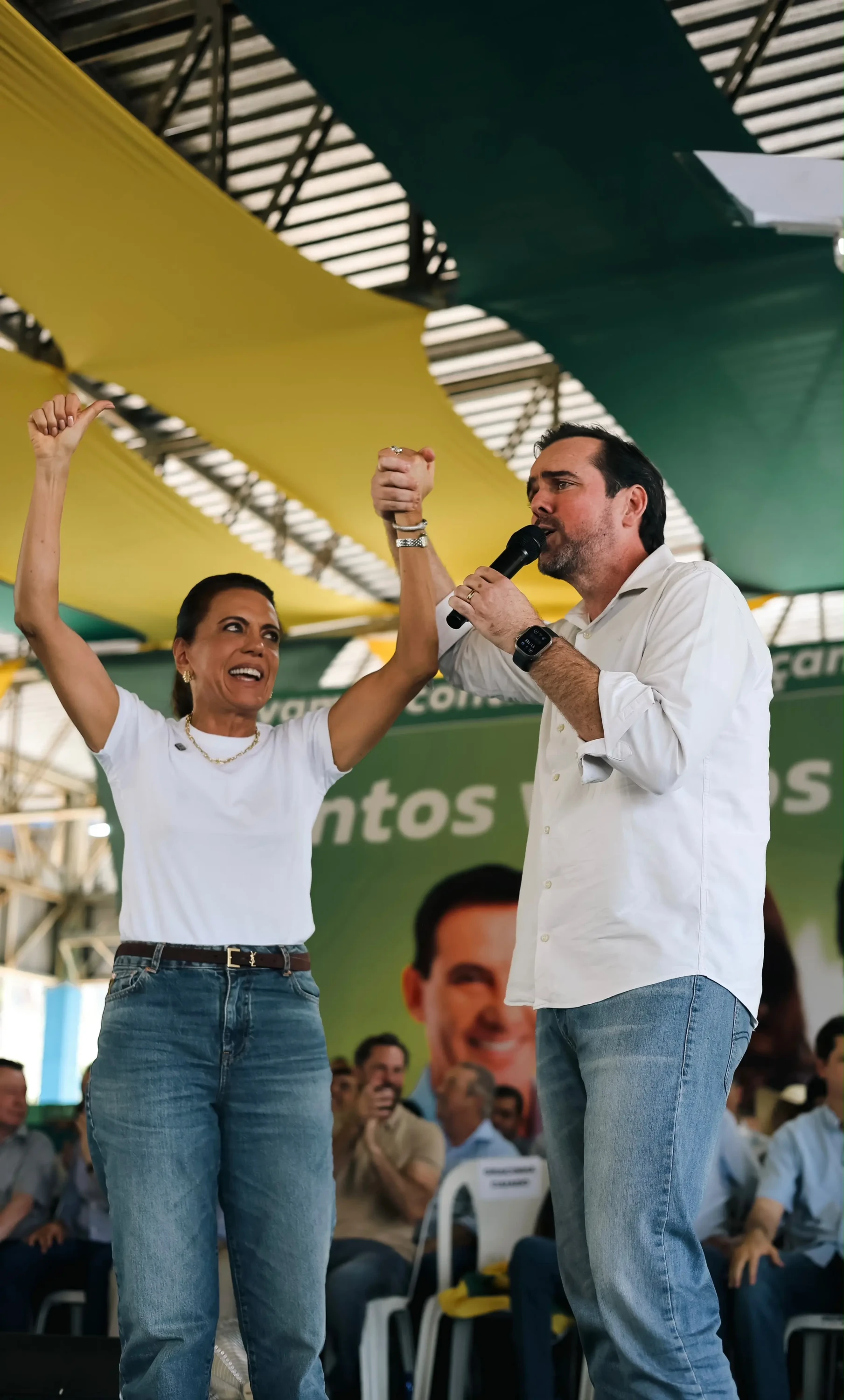 Aliança Mendanha-gracinha Caiado no Senado mira Goiás Social nacional. Aliança Mendanha-gracinha Caiado no Senado mira Goiás Social nacional.