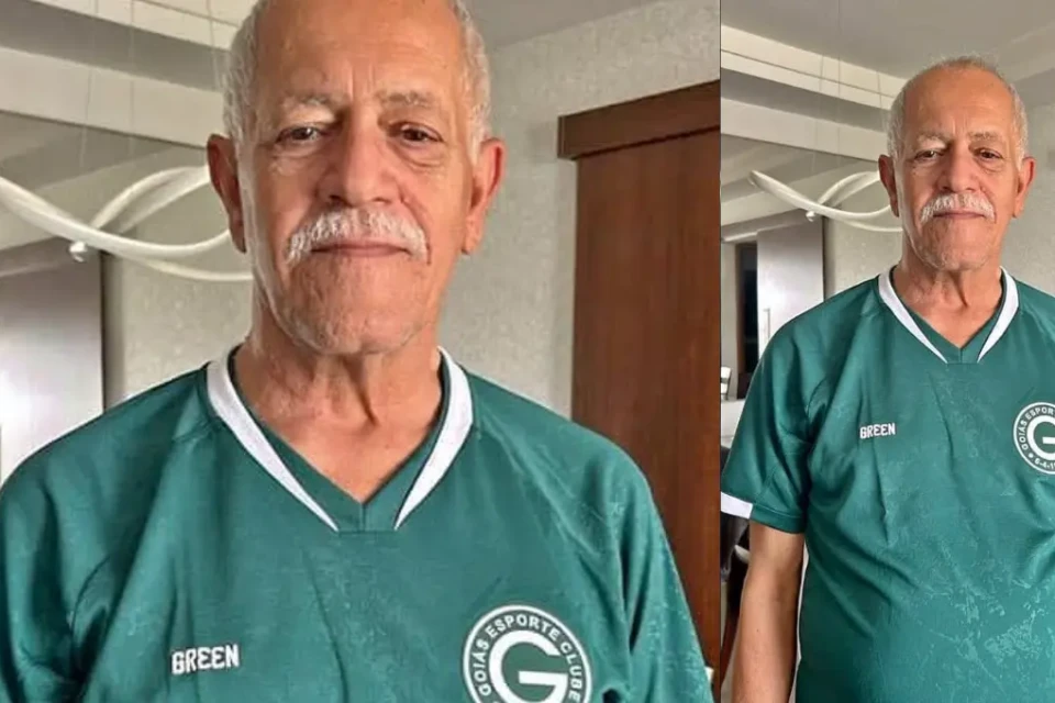 Raimundo Queiroz posta foto com camisa do Goiás e torcedores reagem: 'volta pra nós' (Foto: redes sociais)