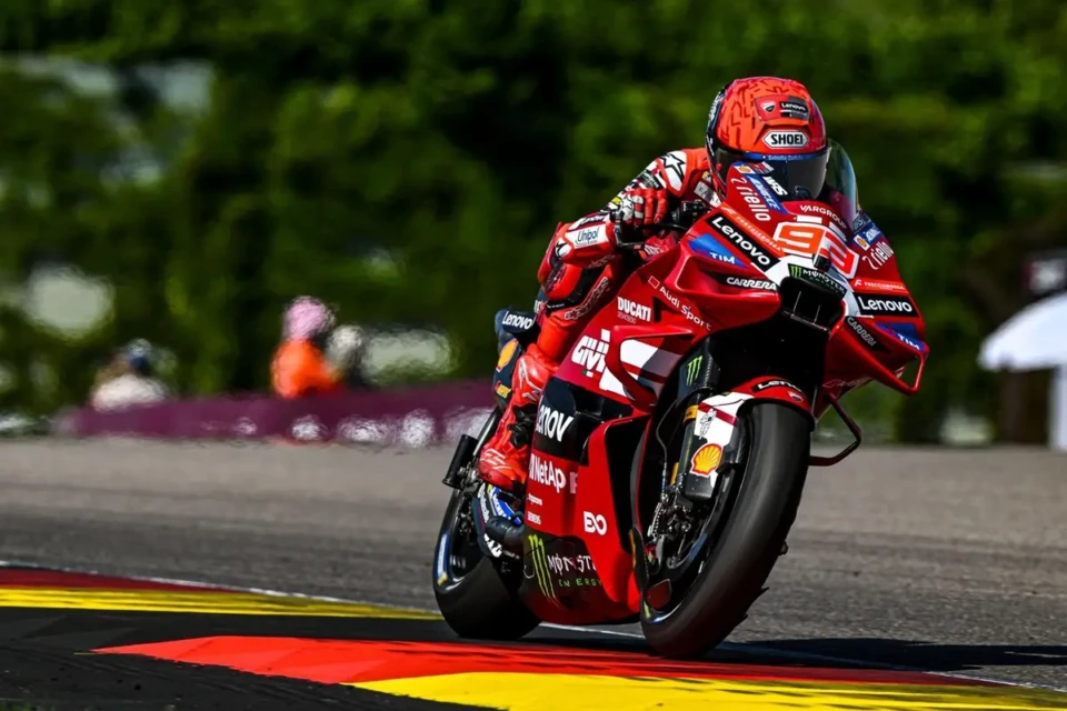 Marc Márquez no GP da Alemanha de MotoGP