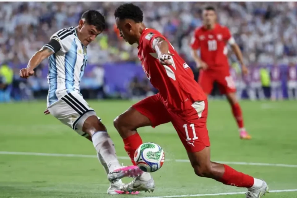 Suíça massacra Argentina no segundo tempo e empata jogo (Foto: Fifa)