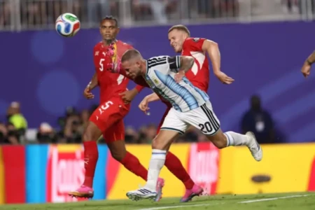 Argentina complica 3º jogo seguido terá que jogar prorrogação contra Suíça (Foto: Fifa)