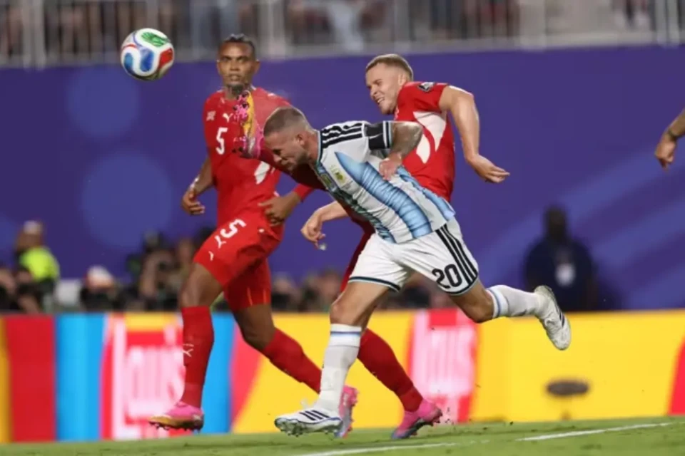 Argentina complica 3º jogo seguido terá que jogar prorrogação contra Suíça (Foto: Fifa)