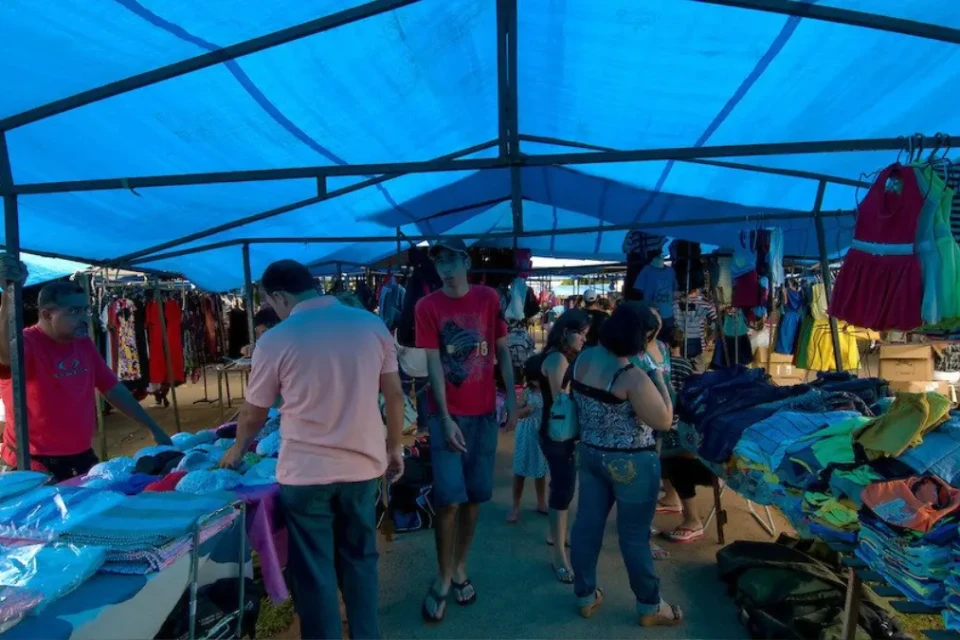 Imagem ilustrativa da Feira Hippie, em Goiânia - (Foto: reprodução)