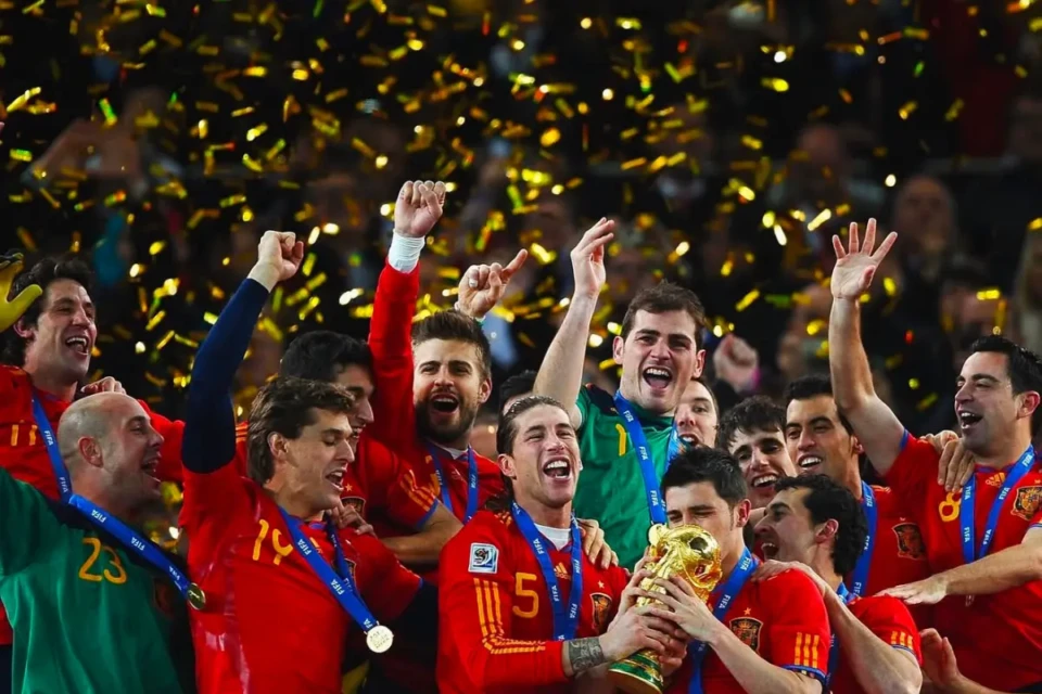 Espanha tem 100% de aproveitamento em finais de Copa do Mundo