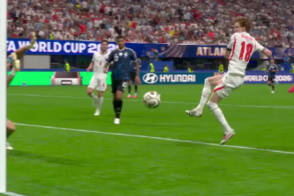 Agora: Inglaterra faz 1 a 0 na Argentina com atacante contestado (Foto: Reprodução)