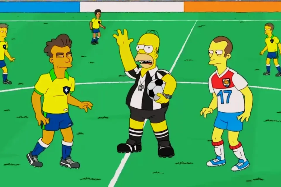 Episódio de 'Simpsons' falha em previsão sobre final da Copa (Foto: Reprodução)