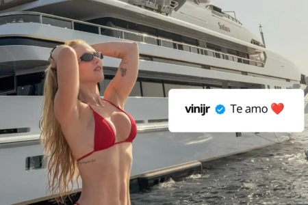 Vini Jr. se declara para Virginia após passeio na Itália: ‘Te amo’ (Foto: Instagram)