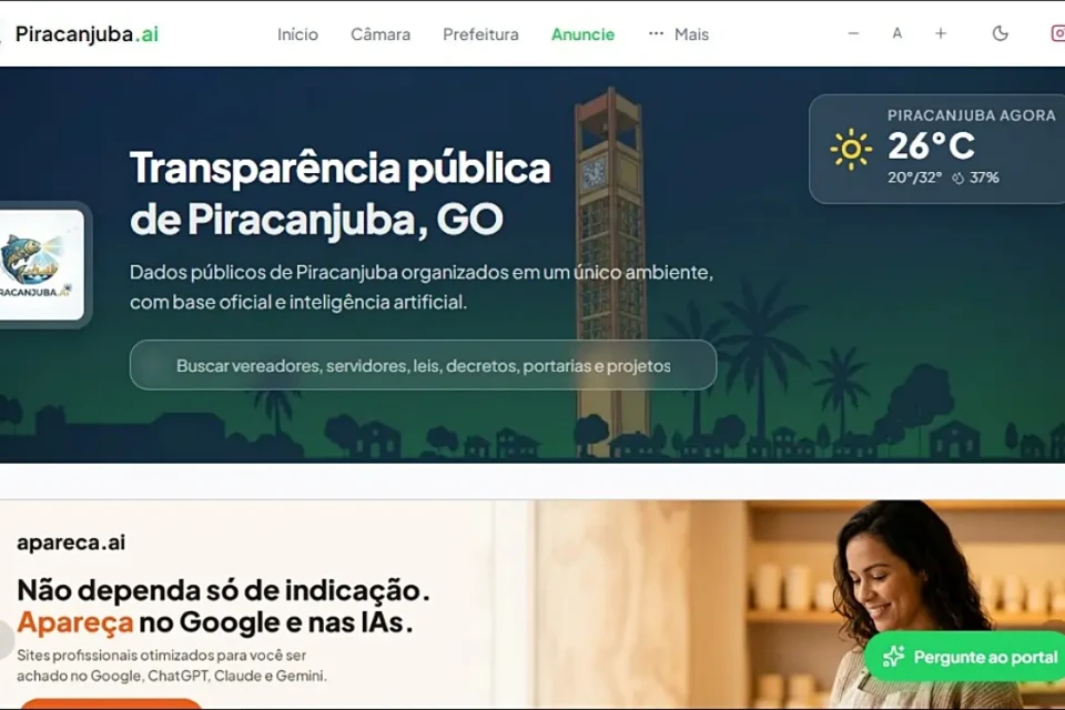 Imagem da plataforma