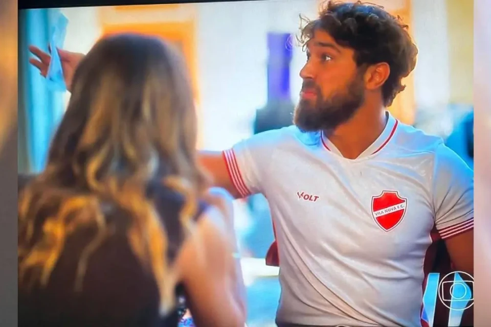 Camisa do Vila Nova aparece em Novela Nacional
