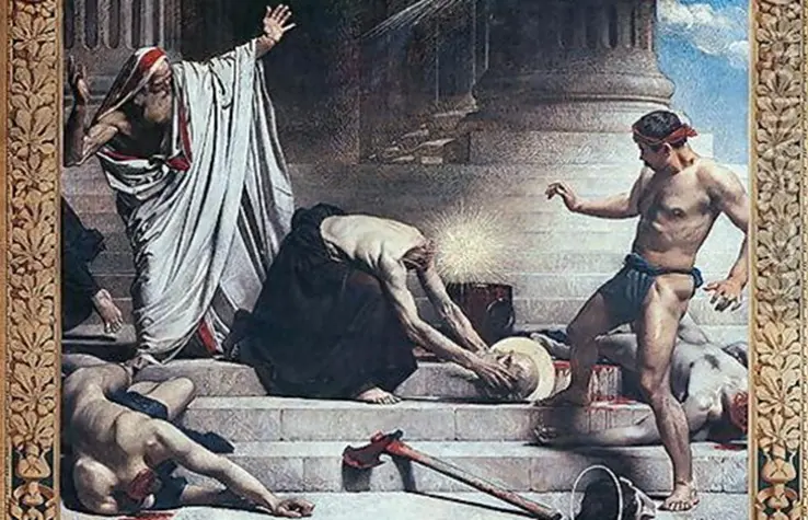 O santo que pregou carregando a própria cabeça; conheça a história de São Dinis São Dionísio de Paris foi decapitado