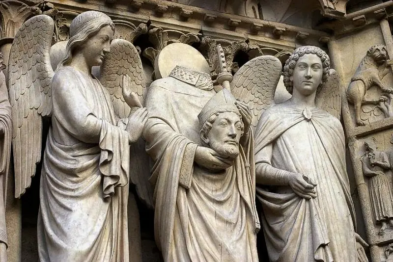 O santo que pregou carregando a própria cabeça; conheça a história de São Dinis São Dionísio de Paris foi decapitado