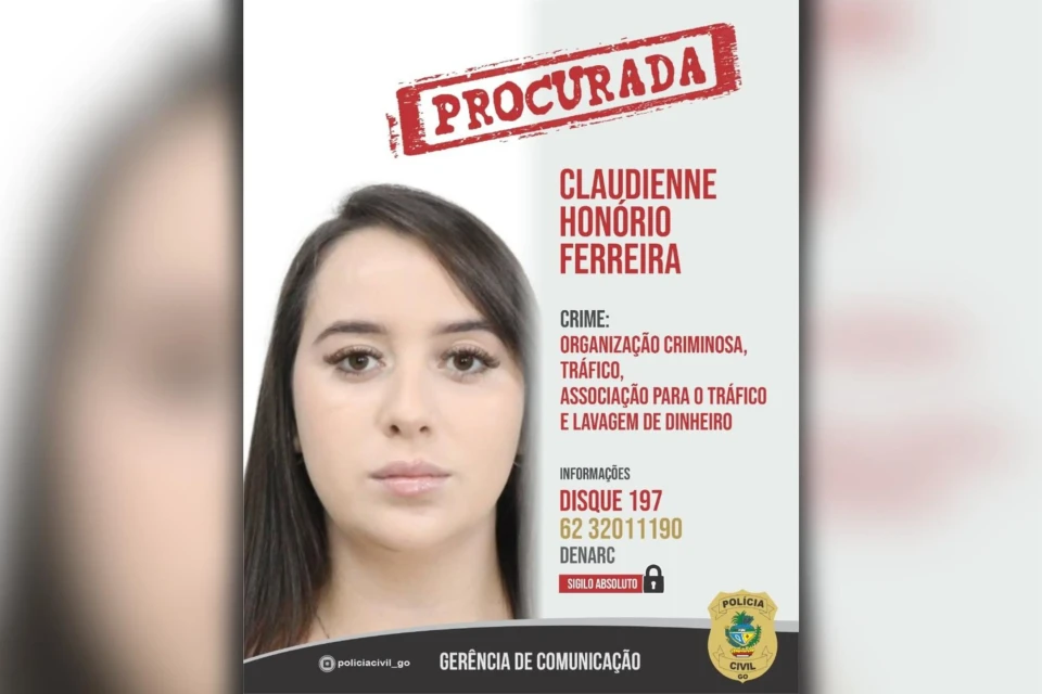 clPolícia procura suspeita de movimentar R$ 45 milhões para o Comando Vermelho em Goiás