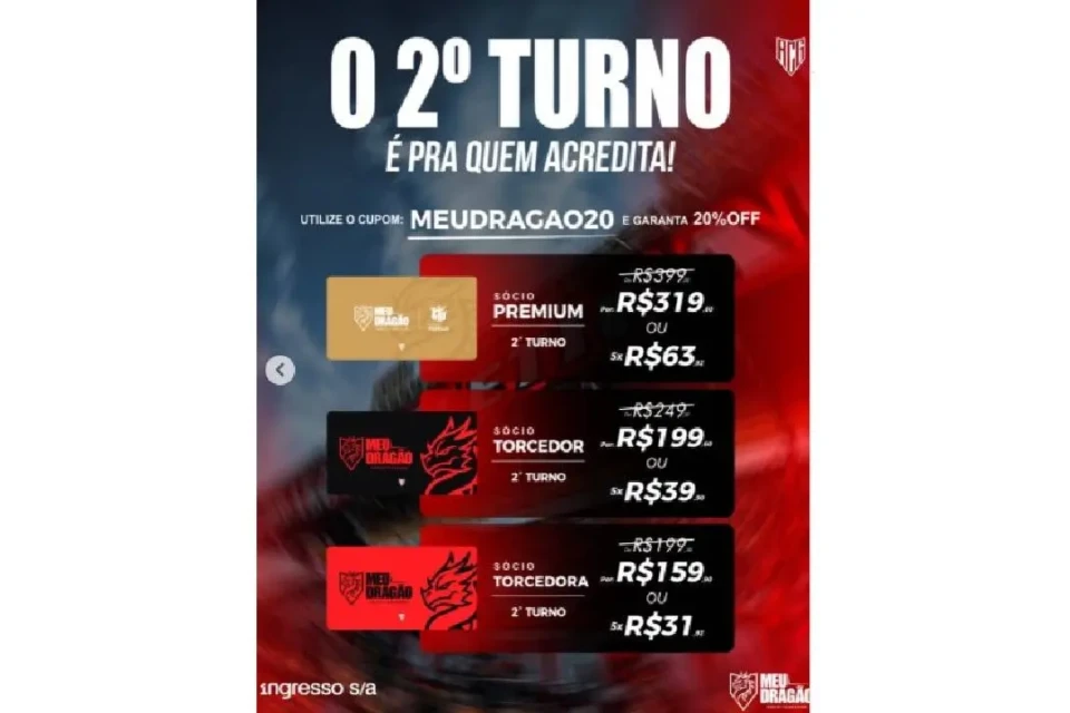 Novos valores dos planos de sócio-torcedor do Atético