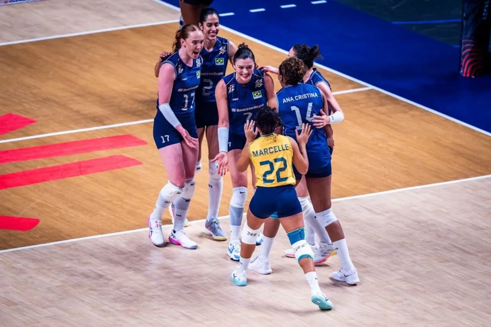 Seleção brasileira feminina na Liga das Nações de Vôlei