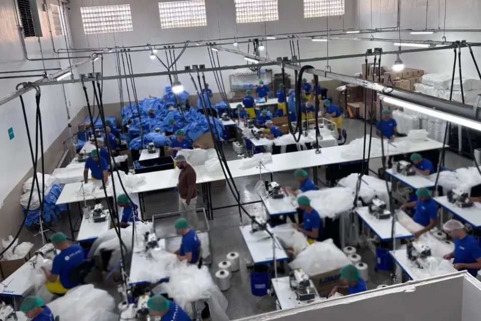 Mais de 6 mil presos trabalham nas penitenciárias goianas, aponta anuário (Foto: DGPP Goiás)