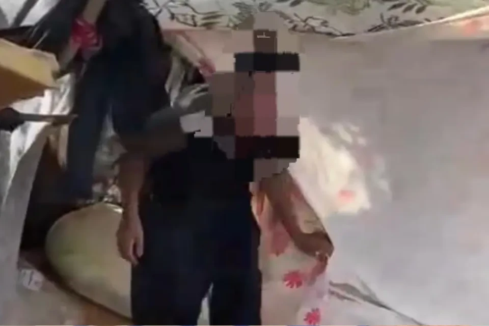 Mulher morava em uma barraca emprovisada - (Foto: reprodução/GCM)