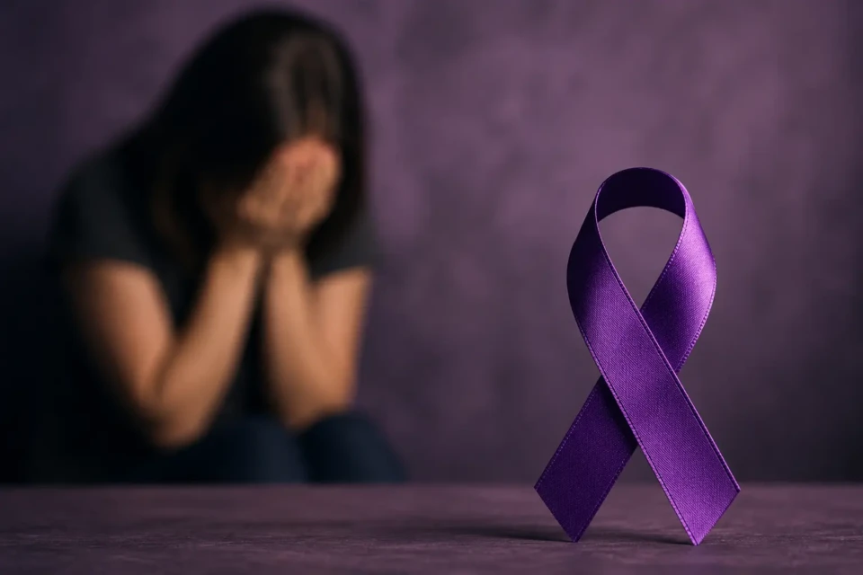 Mulher em situação de vulnerabilidade simboliza os desafios enfrentados por vítimas de violência doméstica e de gênero. Foto ilustrativa: Banco de imagens/Canva.