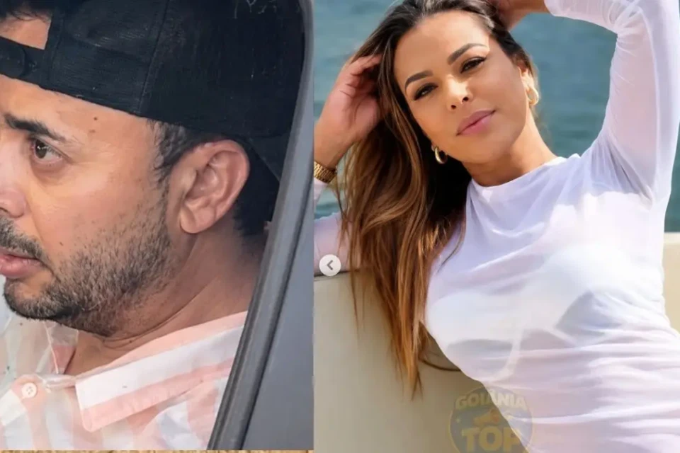 Leonardo Araújo é suspeito de matar a namorada Jainy Chaves a tiros num rancho de Goiatuba (Foto: Reprodução)
