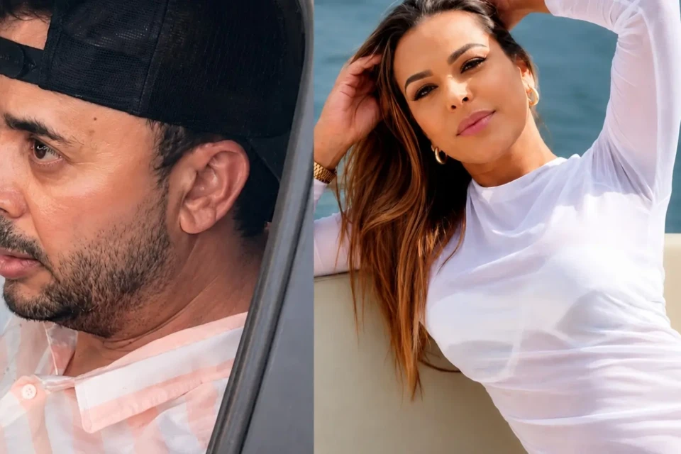 Leonardo Araújo é suspeito de matar a namorada Jainy Chaves a tiros num rancho de Goiatuba (Foto: Reprodução)
