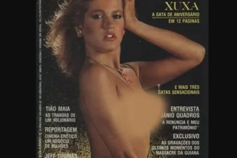 figurino ousado em show Xuxa já posou nua e estrelou ensaios sensuais fotos Apresentadora de 63 anos com um maiô cavado