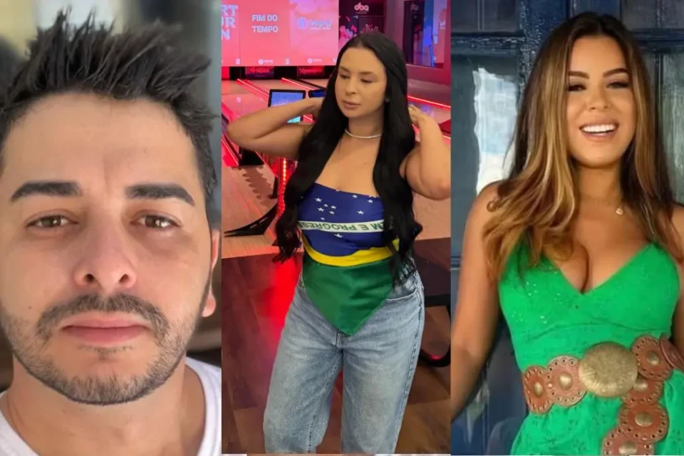 Jainy Chaves, Nathan Campos e Beatriz Soares tiveram suas vidas interrompidas por um crime que, segundo a Polícia Civil, foi motivado por ciúmes (Foto: Redes sociais)