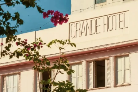 Fachada do Grande Hotel