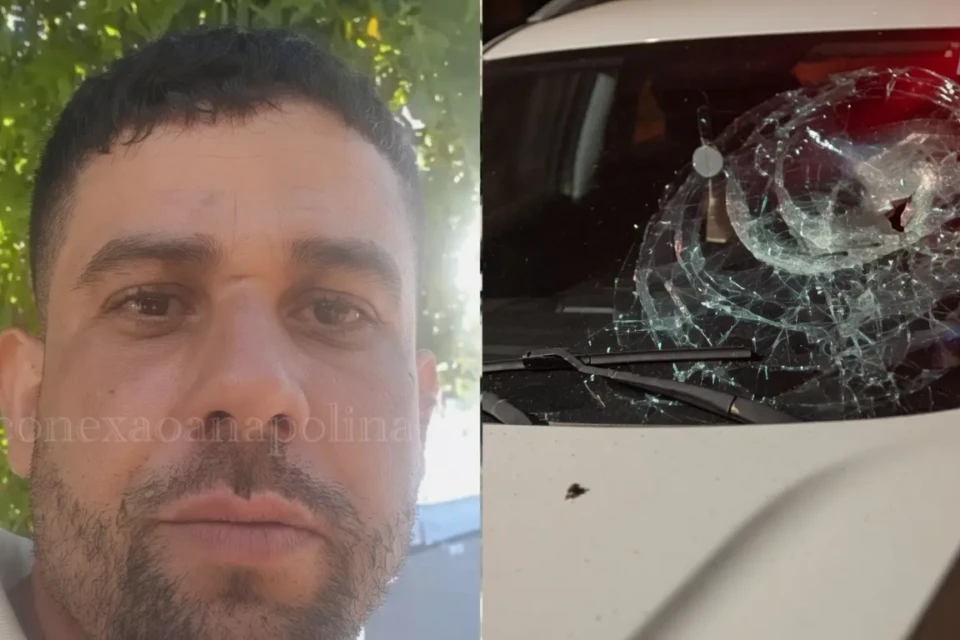 Polícia prende entregador de app que convocou invasão e agressão em Anápolis (Foto: Reprodução)