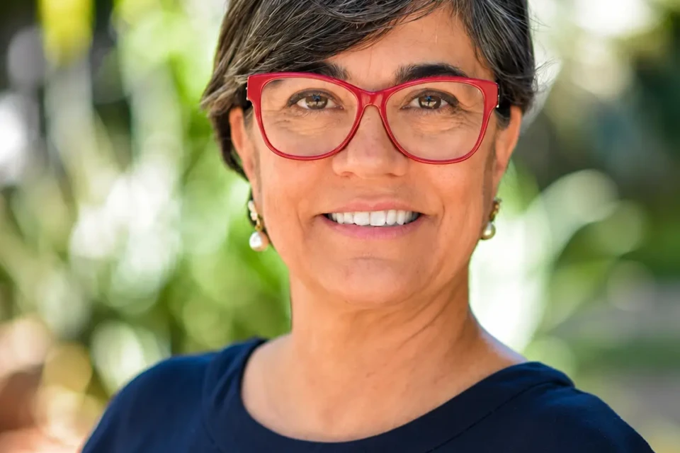 Maria Ester de Souza, arquiteta e urbanista, doutora em Geografia Urbana e pesquisadora do INCT Observatório das Metrópoles, no Núcleo Goiânia. Crédito: Acervo pessoal.