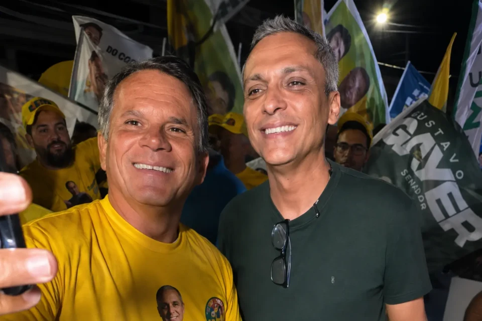 Gustavo Gayer na convenção do PL de Goiás