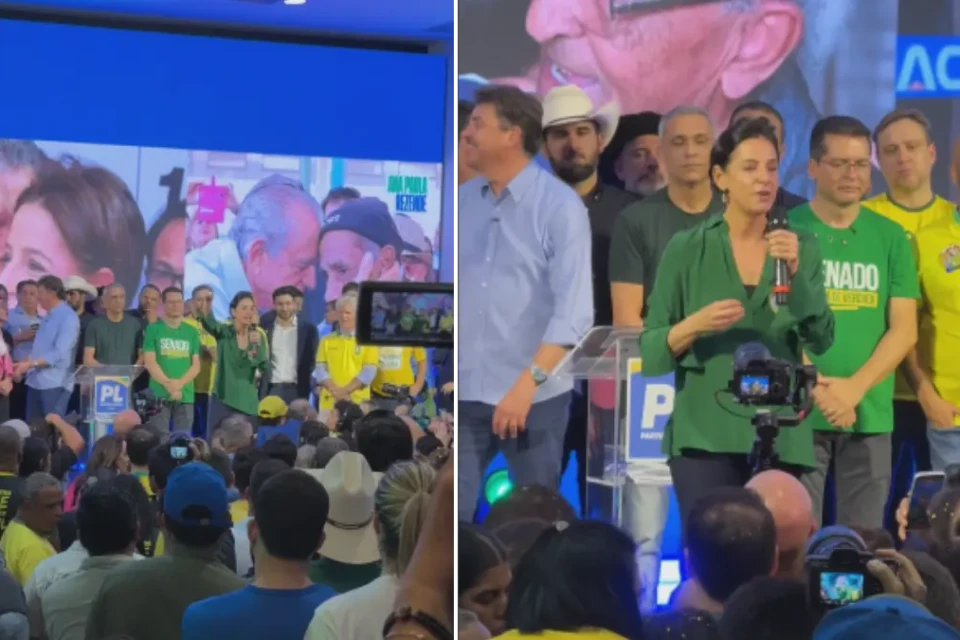 Ana Paula Rezende discursa na convenção do PL em Goiás