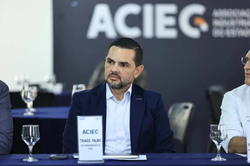 Thiago Falbo, vice-presidente da Associação Comercial, Industrial e de Serviços do Estado de Goiás (Acieg) (Foto: Divulgação/Acieg)