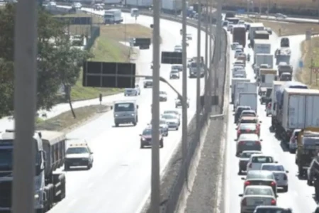 BR-153 em trecho que passa por Goiás