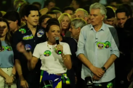 'É hora de Goiás ter uma mulher no Senado', diz Gracinha em convenção do MDB (Foto: Reprodução)