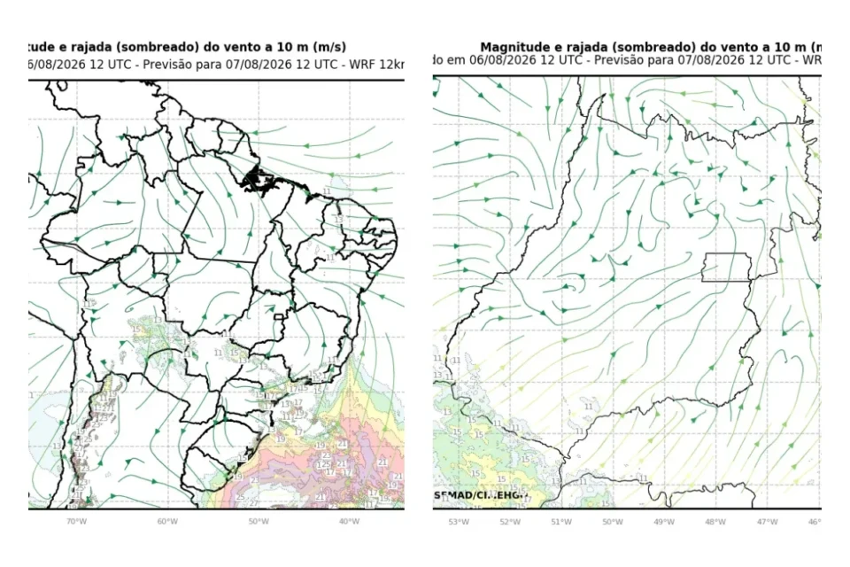 Imagem dos mapas