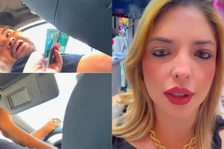 Empresária Suzy, que doou R$ 400 a motorista de aplicativo durante corrida