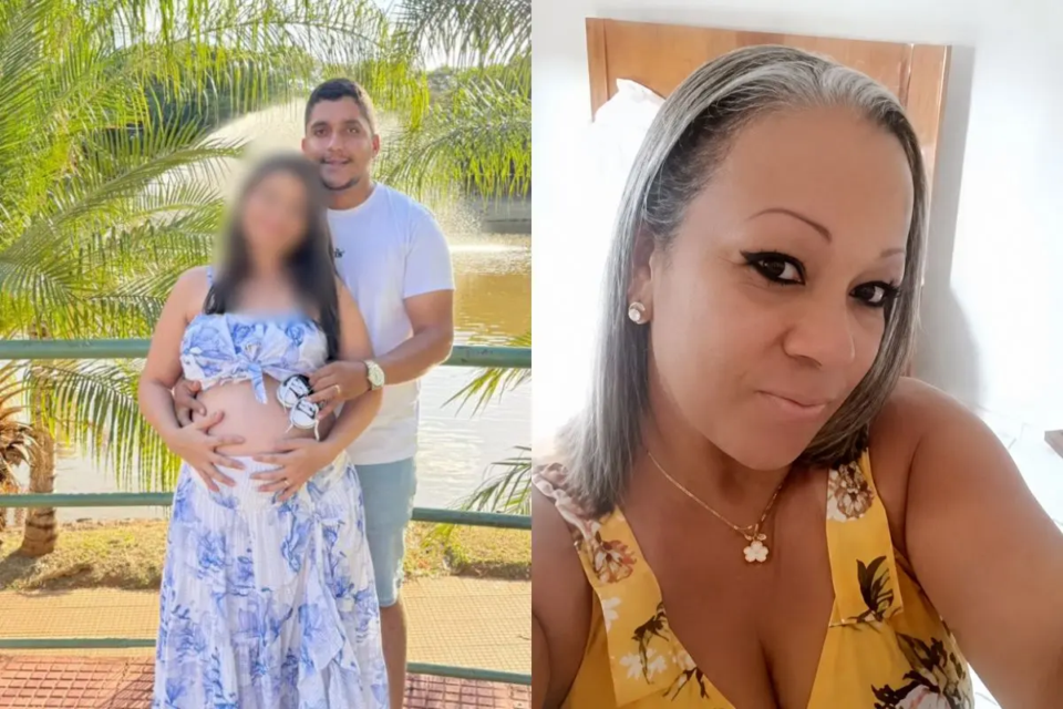 Sávio Pereira, de 23 anos, e Neuzimar Silva,de 47, morreram no acidente com um caminhão que invadiu uma paróquia de Crixás (Foto: redes sociais)