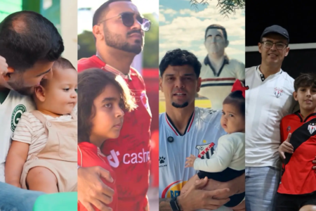 Clubes goianos celebram o Dia dos Pais com homenagens nas redes sociais