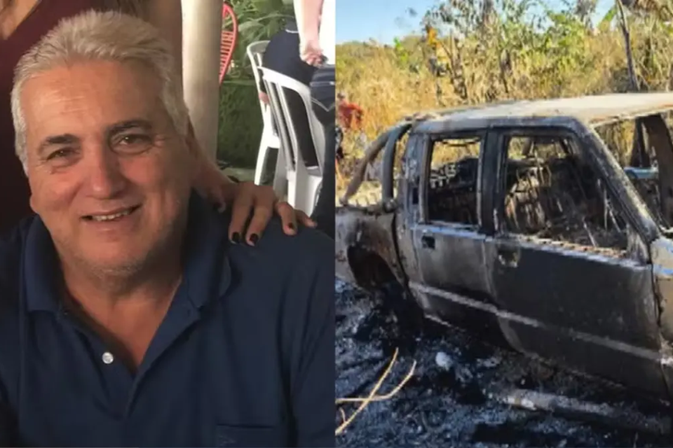 Fazendeiro Cleuber Parreira da Silva - (Foto: reprodução/TV Anhanguera)