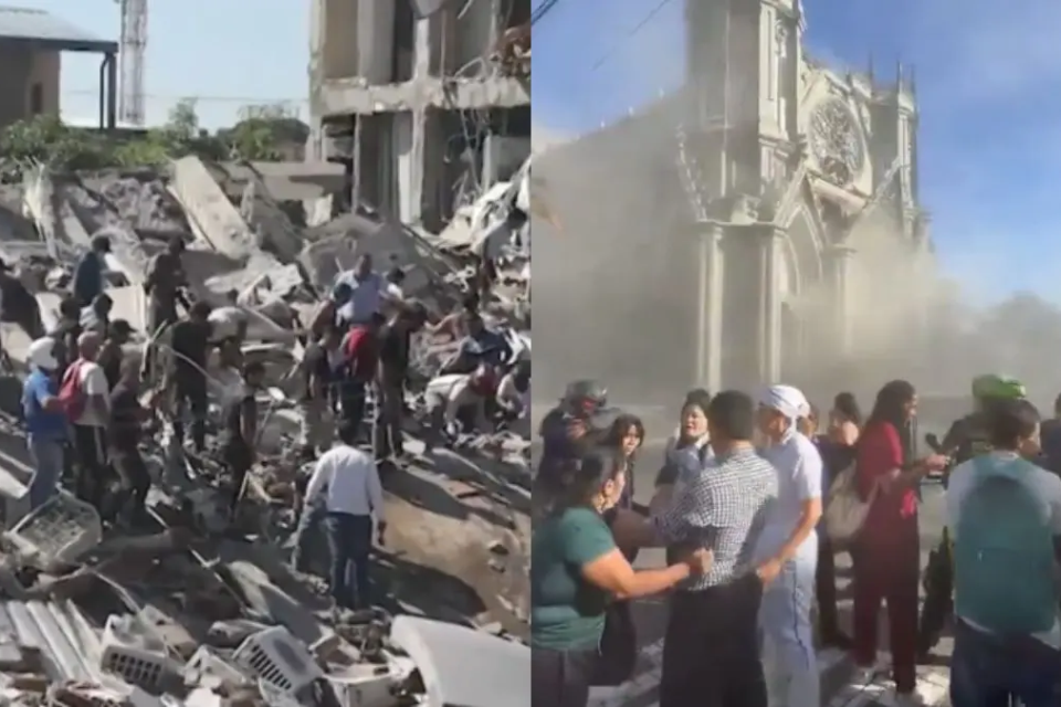 Terremoto deixa dezenas de mortos e provoca destruição em diferentes regiões da Colômbia (Foto: Reprodução)