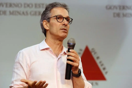 Candidato à presidência Romeu Zema