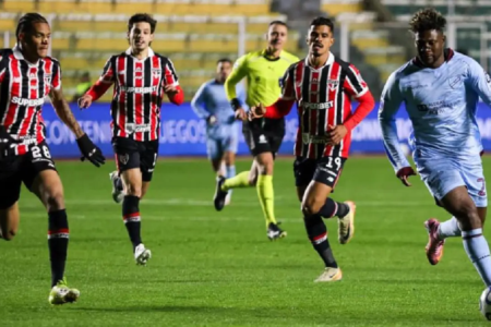 São Paulo empata com o Bolívar na Sul-americana