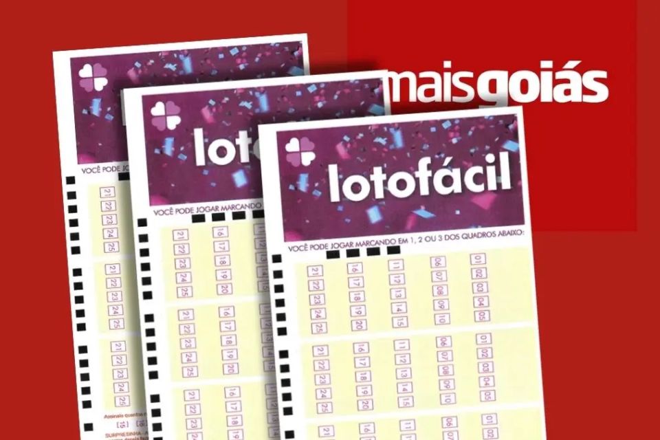 Cartela da Lotofácil