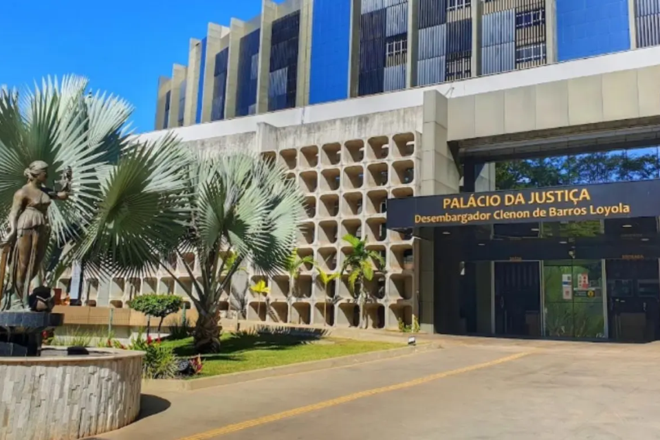 Fachada do Tribunal de Justiça de Goiás
