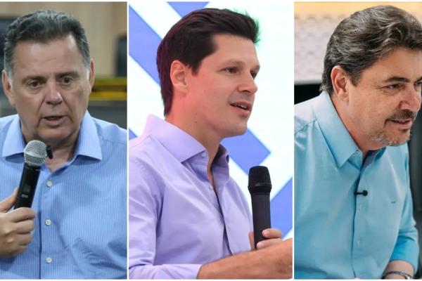 Goiás Pesquisas/Mais Goiás: Daniel Vilela lidera com 37,2%; Wilder e Marconi empatam em segundo