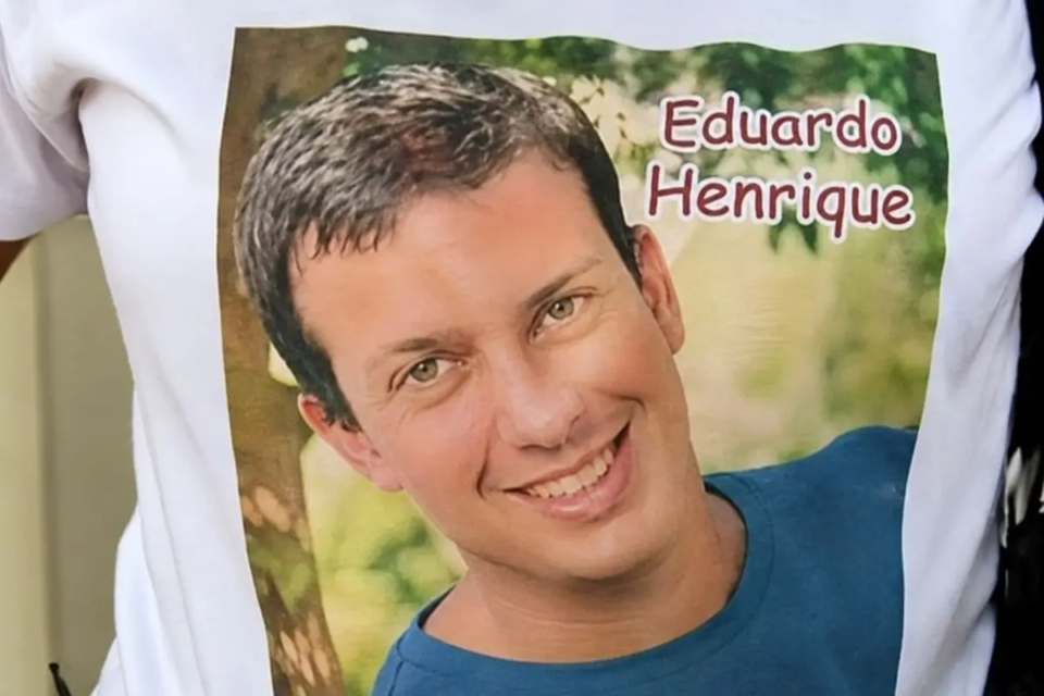 Eduardo Henrique foi morto em 2011, em Rio Verde, a mando de Vargas Quintiliano, segundo a polícia, por ciúmes (Foto: Reprodução TV Anhanguera)