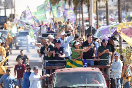 Caiado inicia campanha no Entorno: '1º turno é para escolher adversário de Lula'